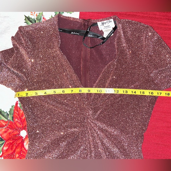 Vintage Jeffrey and Dara Evenings by Tom Barra - Sz 8 Glittery Gown - New Year’s - Picture 12 of 14